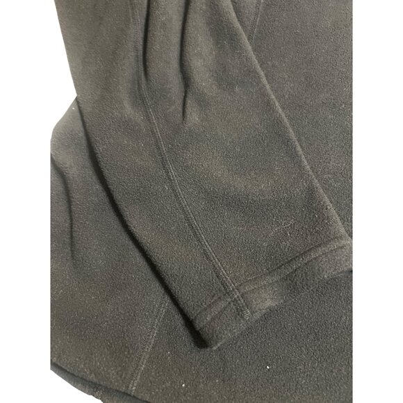 The North Face Womens Black Quarter Zip Fleece Pullover Fleece Warm Size XXL - Picture 2 of 4